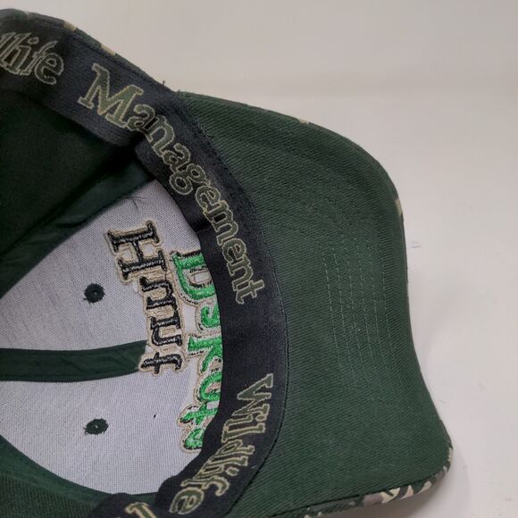 Wraptor Wear Men's Camo Hat Multi Stretch Deer Graphic Embroidered Hunt Dakota - Picture 9 of 10